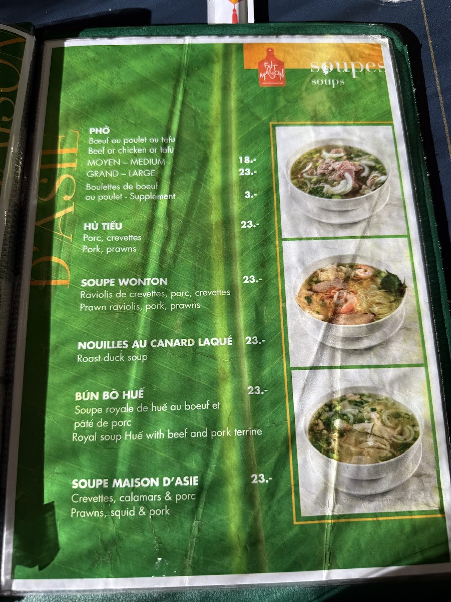 Menu Maison D'asie-3